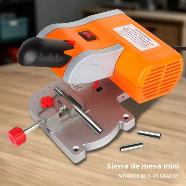 Máquina De Corte Micro 45 Grados Mini Sábanca De Mesa Herramientas DIY Para Corte De Madera Plástico Cobre - 1
