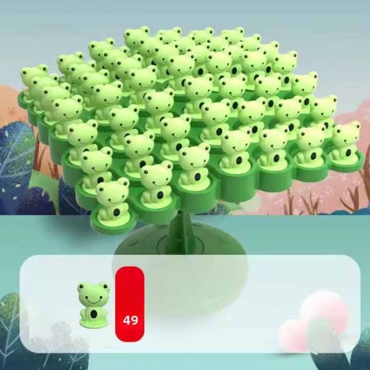 Juego De Mesa Interactivo Para Niños Astronautas Rana Tablero De Equilibrio Juguete De Construcción Divertido Para Fiestas Y Juegos De Familia - 1