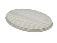 Peanas ovaladas macizas. Varias medidas. En pino macizo. Madera natural, en crudo, se puede pintar. Greca - details 0