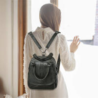 Mochila Retro Pequeña Para Mujer Mochila Multifuncional De Gran Capacidad Bolso Cruzado De Hombro Viaje Mini Bolso De Mano - details 6
