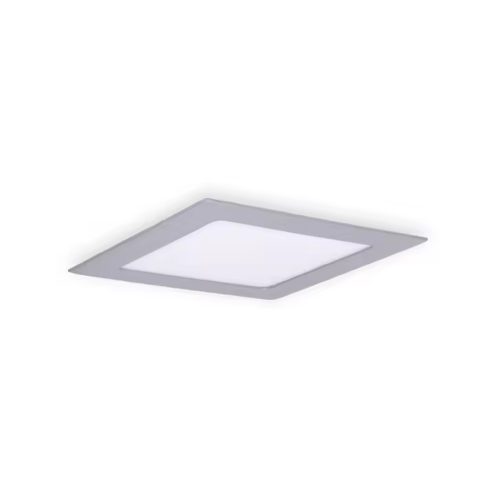 FORLIGHT Downlight Ip23 Easy Square 170Mm Led 10W 3000K Gris 874Lm - 1