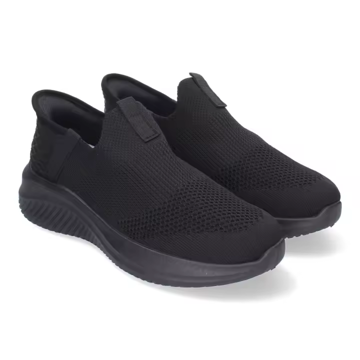 Zapatillas deportivas cómodas sin cordones para mujer color negro HT20-38 - 1