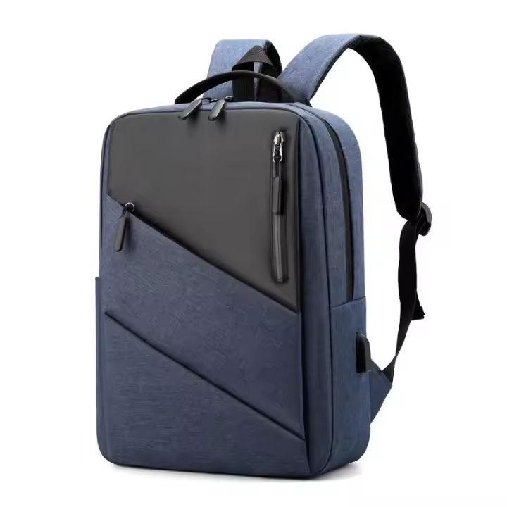 Mochila impermeable para ordenador portátil de 15 y 15,6 pulgadas, bolsa de viaje escolar con USB, antirrobo, informal - 1