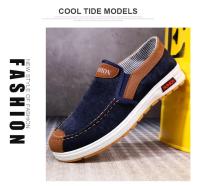 Zapatos Para Hombre Talla Grande Loafers Casuales Cómodos Zapatillas Slip on Zapatos Ligeros Vintage Planos De Algodón round Toe Antideslizantes Resistentes Al Agua - details 10