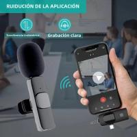 Microfono Lavalier Inalámbrico 3 En 1 Para iPhone Android 3.5mm Grabación De Radio Reducción De Ruido Profesional Mini Microfono Condensador - details 5
