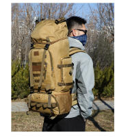 Bolsa De Viaje Táctica Para Hombres Bolsa De Escalada Y Senderismo Grande Deportes Al Aire Libre Bolsa Molle 90L Bolsa Rucksack - details 15