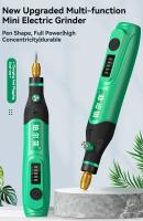 Mini Taladro Eléctrico 3600-18000r 3.7V Herramienta Rotativa Para Metal Vidrio Cerámica Grabado Pulido Corte Engranador Sin Cable - details 0