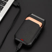 Afeitadora Eléctrica Reciprocante De Acero Inoxidable Recargable Por USB Afeitadora Portátil Para Hombres Con Dispositivo De Afeitar Y Recortar - details 3