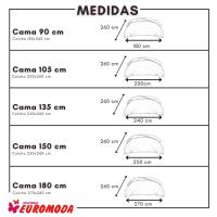 NATURALS - Colcha Bouti Estampada - Tejido 100% Algodón Extra Suave Relleno 100% Poliéster- Fabricado en España - Modelos Nueva York - Cama 90/135/150/180 cm - details 0