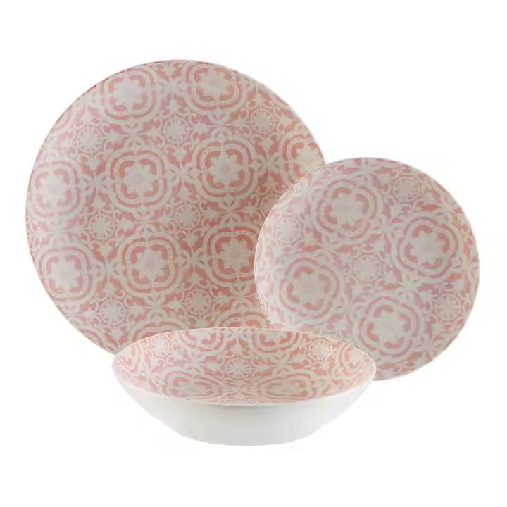 Versa Vajilla Porcelana Ciryl Rose 18 Piezas - 1