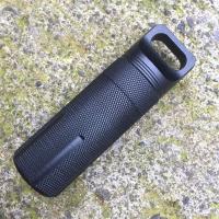 Nueva Caja De Almacenamiento De Kit De Supervivencia EDC De Aluminio Sellado Impermeable Para Cápsulas De Botella Y Tabletas Caso Airtight De Herramientas Al Aire Libre En Negro Verde Y Naranja - details 4