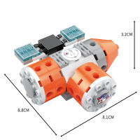 COGO DIY Bloques De Construcción Espacial Para Rocket Kit De Centro De Lanzamiento De 379 Piezas Juguetes Para Niños En Navidad - details 24