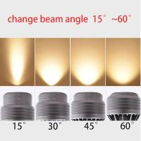 Spotlight LED Foco Concentrado E27 Tornillo 110V 220V Luz Cálida Neutra Para Iluminación De Habitaciones Restaurante - details 1