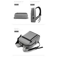 Mochila De Negocios Para Laptop Grande Capacidad Multifuncional Con USB Impermeable Para Hombres Bolsa De Hombro Casual Con Funda Trasera - details 26