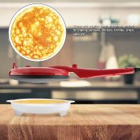 600w Electric Non-stick Crepe Pizza Pancake Omelette Maker Kitchen Baking Pan Qinhai - details 0