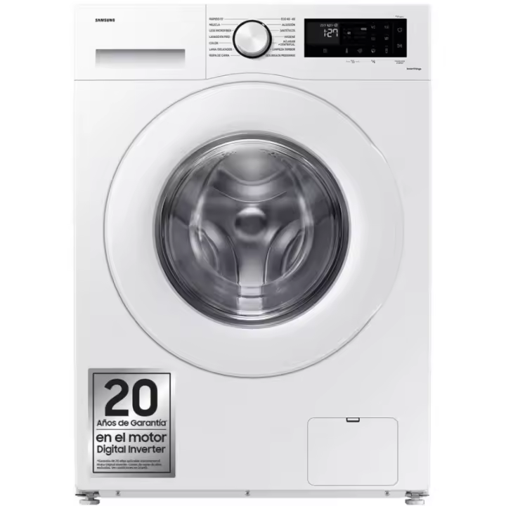 Lavadora SAMSUNG WW90CGC04DTEEC Blanca 9Kg A - 1