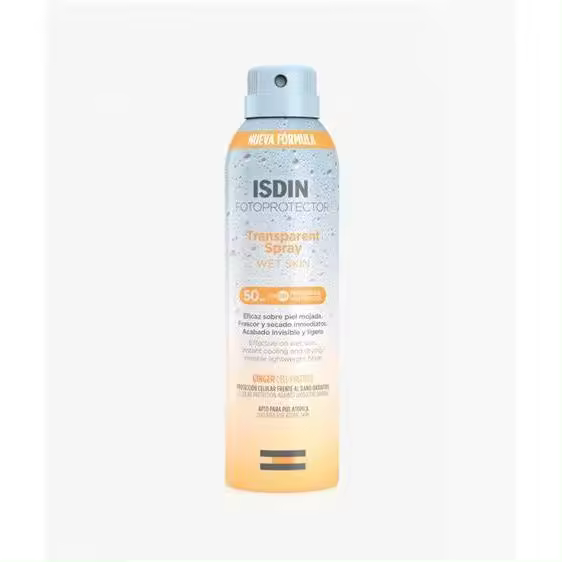 ISDIN FOTOPROCTECTOR TRANSPARENT SPRAY WET SKIN 50SPF 250 ML - 1