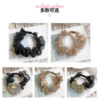 Cinta De Pelo Estilo Coreano Cristal Gran Tamaño Para Mujer Sencilla Y Elegante Bandas Elásticas De Poliéster Para Cola De Caballo Lujo Ligero - details 1