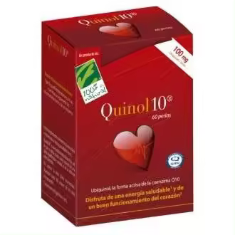 100% Natural Quinol10  60 Perlas De 100Mg - 1