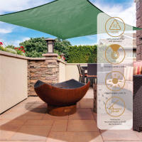 Toldo de Vela Cuadrado The Secret Home - Protección UV - Varios Tamaños y Colores - details 2