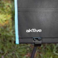 Aktive - Mesa camping plegable 62x56x42 cm, con portavasos y bolsillo de malla, estructura estable y ligera, soporta hasta 100 kg, fácil de montar y transportar con bolsa incluida, ideal para exteriores, pícnics y escapadas - details 6