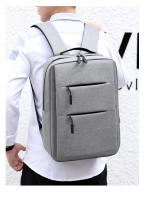 Mochila escolar para hombre y mujer, bolso de hombro multifuncional con carga USB, para ordenador de 15,6 pulgadas, para viaje de negocios - details 11