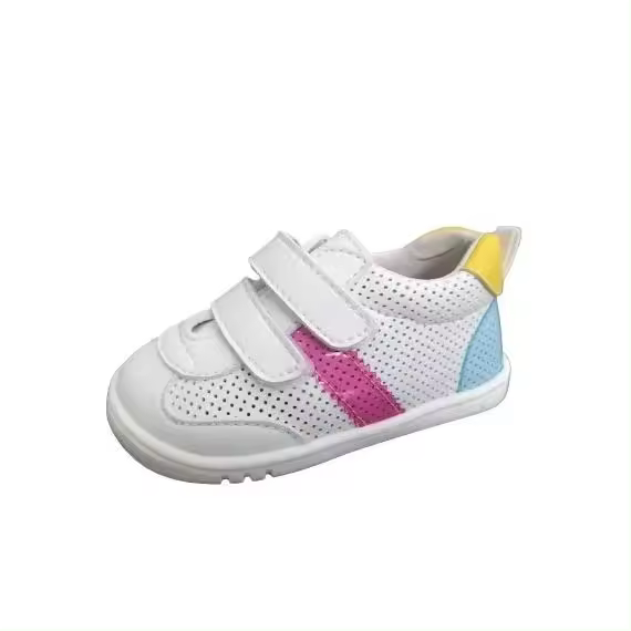 Zapato respetuoso barefoot Pirufin (Piruflex) PF350-4 Blanco primeros pasos. - 1