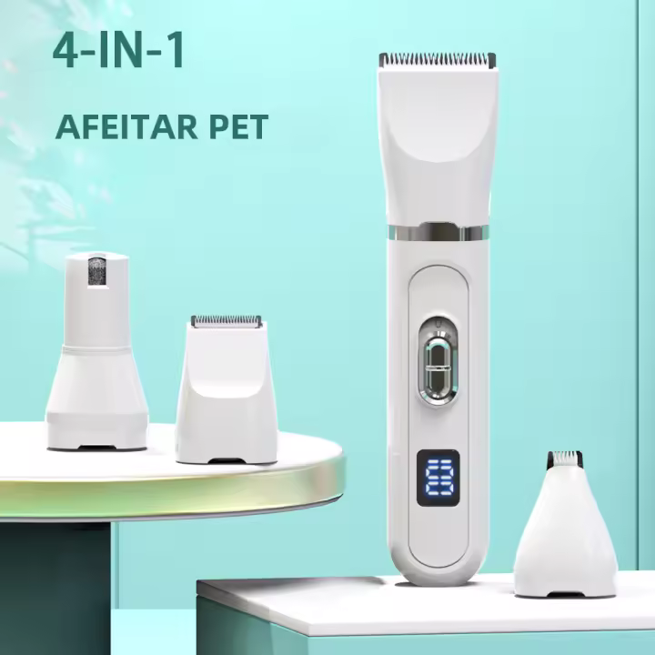 Cortapelos Eléctrico para Perros, Cortadora de pelo Silenciosa Profesional, recargable por USB, para mascotas - 1
