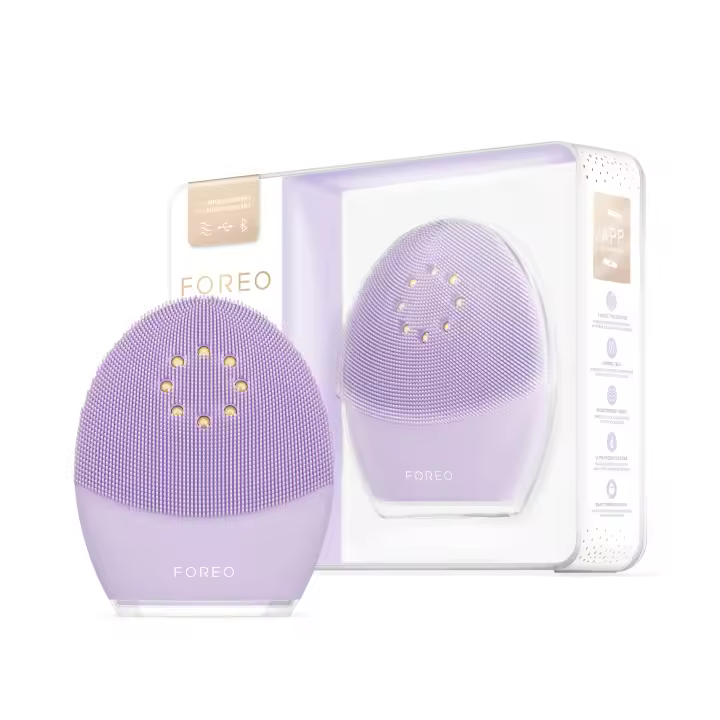 FOREO LUNA 3 plus piel sensible | Cepillo limpiador facial y lifting de microcorrientes | Cuidado facial ultrahigiénico | Define el contorno facial | Masajeador facial T-Sonic |  Conexión por app - 1
