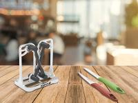 Bonplus BP | Afilador de Cuchillos | Base Antideslizante | Afilado Rápido | Knife Sharpener | Afilador de Todo Tipo de Cuchillos | Hogar | Fácil y Seguro - details 2