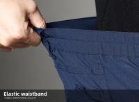 Pantalones Tácticos Caqui Para Hombre Con 4 Bolsillos Y Cintura Elástica Pantalones De Trabajo Militares Para Acampar Y Senderismo - details 20