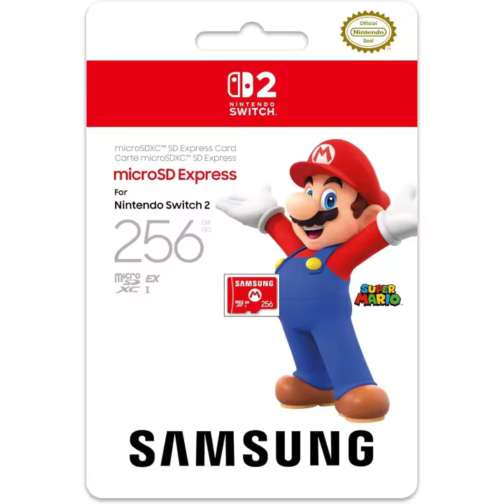 Samsung Micro SD Express Card para Nintendo Switch 2 - 1