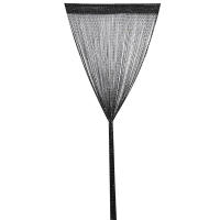 Cortina De Hilo Brillante Para Sala De Estar 100x200CM Con Borlas Y Línea Plateada Divisor De Puerta Y Ventana De Color Sólido Moderno Para El Hogar - details 28