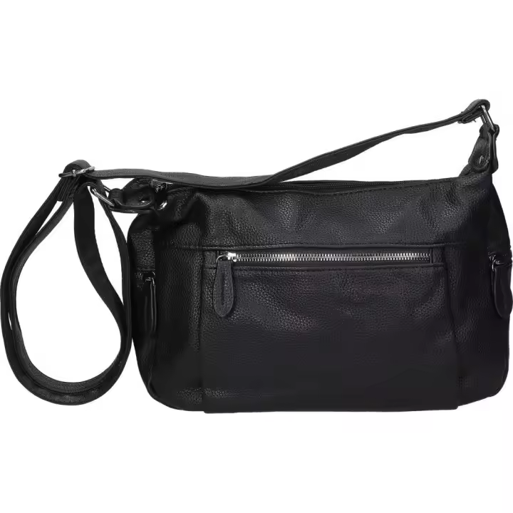 MIA LAROUGE | Bolso Bandolera Mia Larouge para Mujer – Bolso Casual En Color Negro – Bandolera Ajustable con Cremallera – Varios Compartimentos – Espacioso – Ligero – Modelo W201279 - 1