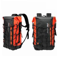 Mochila De Motocicleta Multifuncional Impermeable Con Reflejantes Bolsa De Cola Para Casco De Motocicleta Y Red - details 7