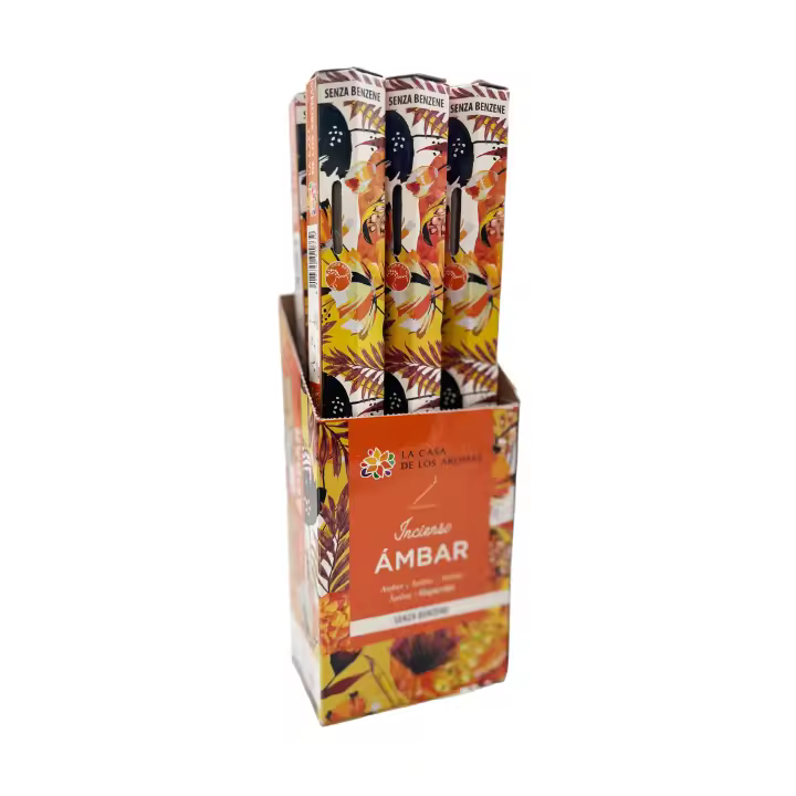 La Casa De Los Aromas - Incienso Natural para Aromaterapia y Fragancias para el Hogar - Pack 6 Sticks con 120 Varillas - 1
