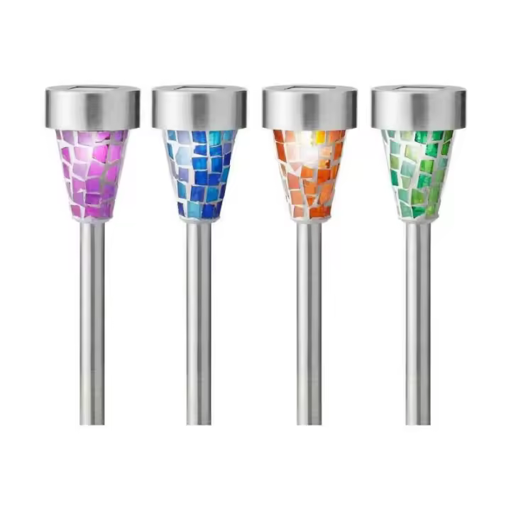 Antorcha de Jardín Lumineo Solar Multicolor 39 cm - 1