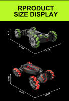 Coche De Acrobacia Remoto 4WD Con Control Por Movimiento De Reloj RC Coche De Escalada Para Niños Con Luces Y Spray Regalo De Cumpleaños Y Navidad - details 11