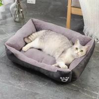 Alfombra De Mascota Grande Para Perros Y Gatos Cómoda Y Cálida Capa De Algodón PP Universal Impermeable Sillón Para Mascotas - details 1