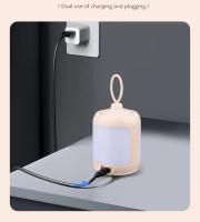 Lámpara De Mesa Portátil LED Recargable Impermeable Para Camping Luz Nocturna Dimmable Multi-function Touch Bedside Lamp - details 6