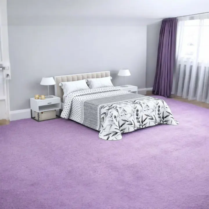 Colcha Reversible de Verano Arce Gris | Diseño Atemporal y Suave al Tacto | Tejido Transpirable y Ligero | Ideal para Cama de 90 a 150 cm | Fácil de Cuidar - 1