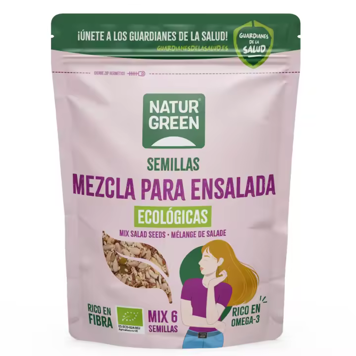 Mezcla 6 Semillas Ensalada Goji y Chía Bio NaturGreen 225 g - 1