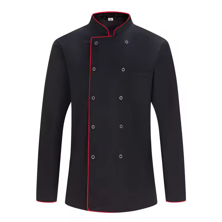 Chaqueta Cocinero Hombre - Chaqueta de Chef Hombre - Uniforme Hosteleria 682B - 1