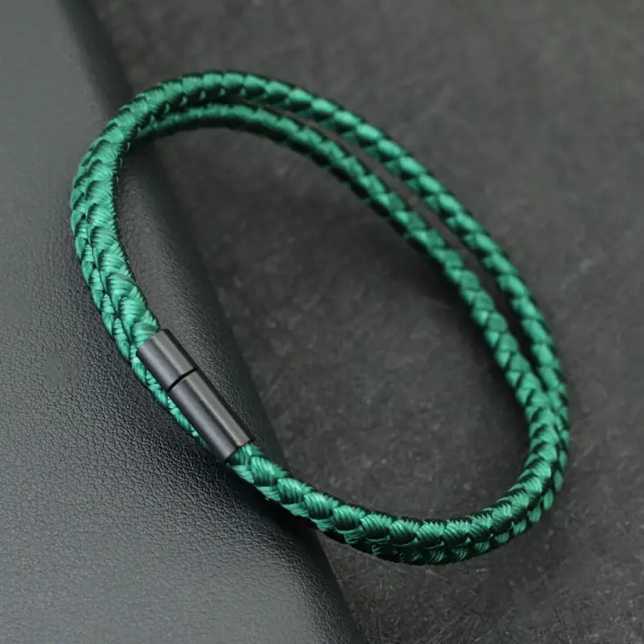 Pulsera De Cordón De Keel Grade a Para Hombres Y Mujeres 4mm Doble Capa Para Actividades Al Aire Libre Y Camping Accesorios De Ciclismo - 1
