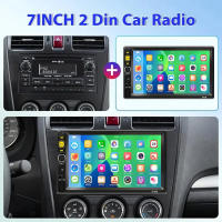 Reproductor MP5 Para Coche 7' Pantalla Dual 2 DIN Con Bluetooth Radio FM USB AUX TF Cámara De Estacionamiento Soporte Control Del Volante - details 1
