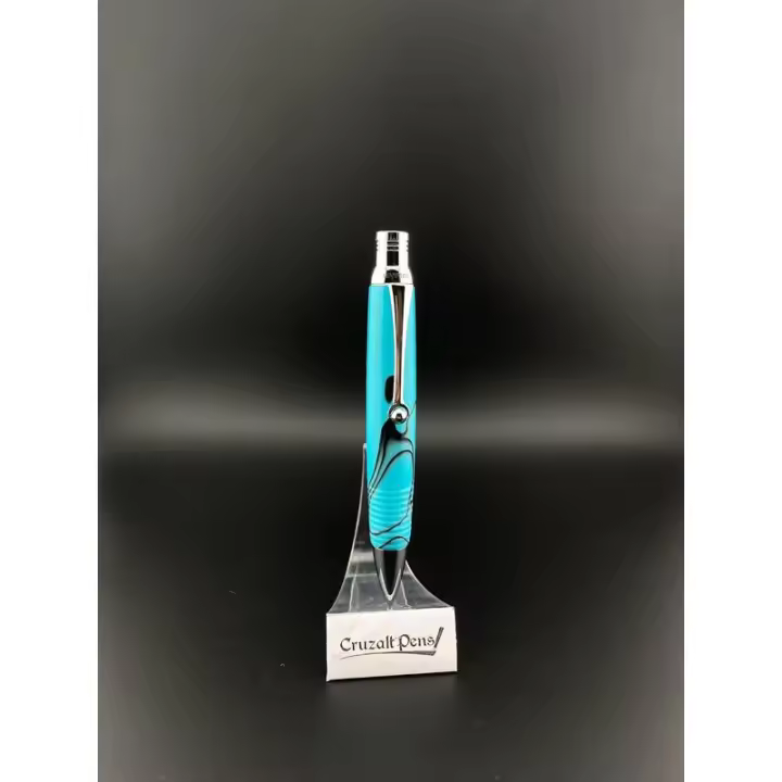 Boligrafo monteverde grafica turquesa - 1