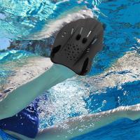 1 Par De Palas De Entrenamiento De Natación Guantes De Snorkel Y Escuba Diving Ajustables Con Correas De Silicona Para Deportes Adultos - details 11