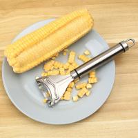 Pelador de Maíz de Acero Inoxidable (Juego de 2) -Herramiento de Cocina para Pelar y Cortar Mazorcas de Maíz - Incluye Pelo y Trilladoras - details 3