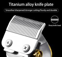 Hiena HYN-202 Recortadora De Pelo Profesional Con Corte De T-Blade Para Hombres Kit De Corte De Pelo Inalámbrico Recargable Con Pantalla LED Ajuste De Longitud Eléctrico - details 4