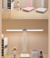 Lámpara De Escritorio LED Táctil Recargable USB Con 3 Niveles De Iluminación Protección Ocular Plegable Para Dormitorio Luz Nocturna Para Mesa - details 13